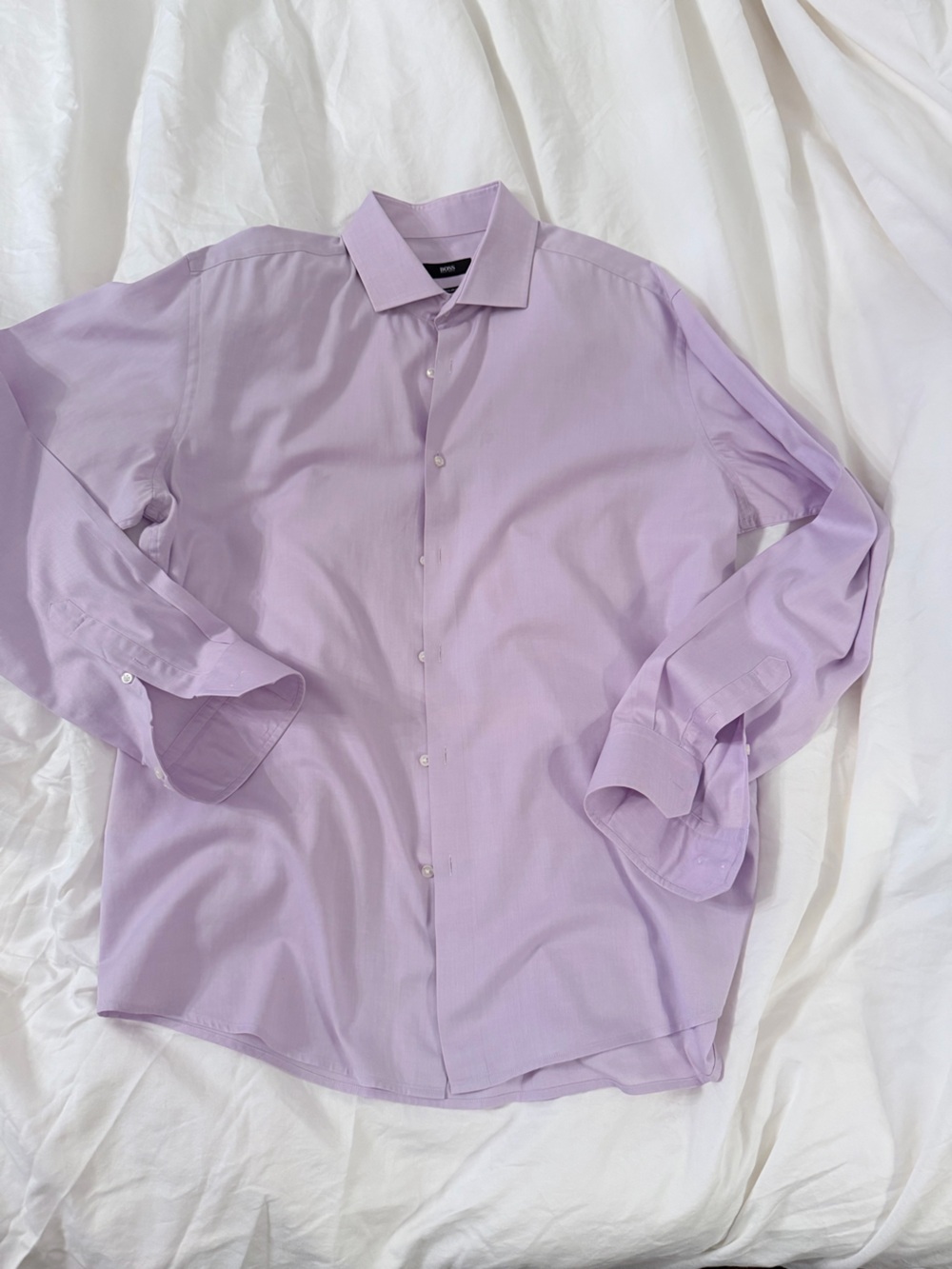 Men’s Lavender Button-Up